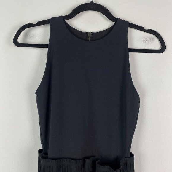 Athleta Cosmic Flutter Romper Black Size XXS #558685 Travel Work Sleeveless - Picture 2 of 14